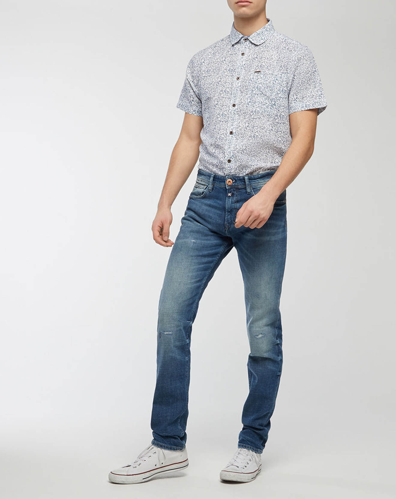 Kaporal 5 Jean Slim Darko bleu