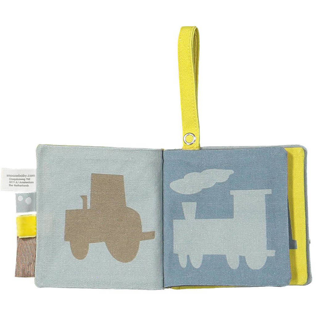 baby knisperboekje geel