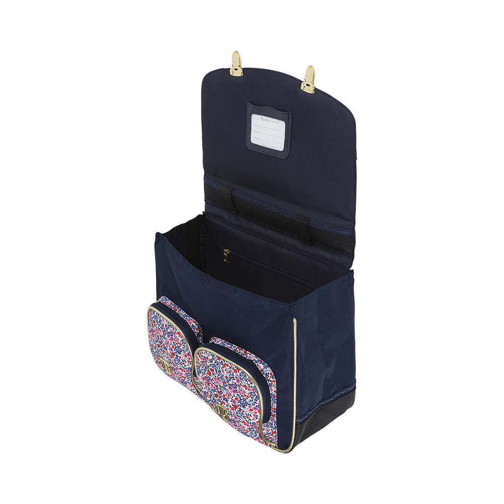 Cartable Jeanne bicolore