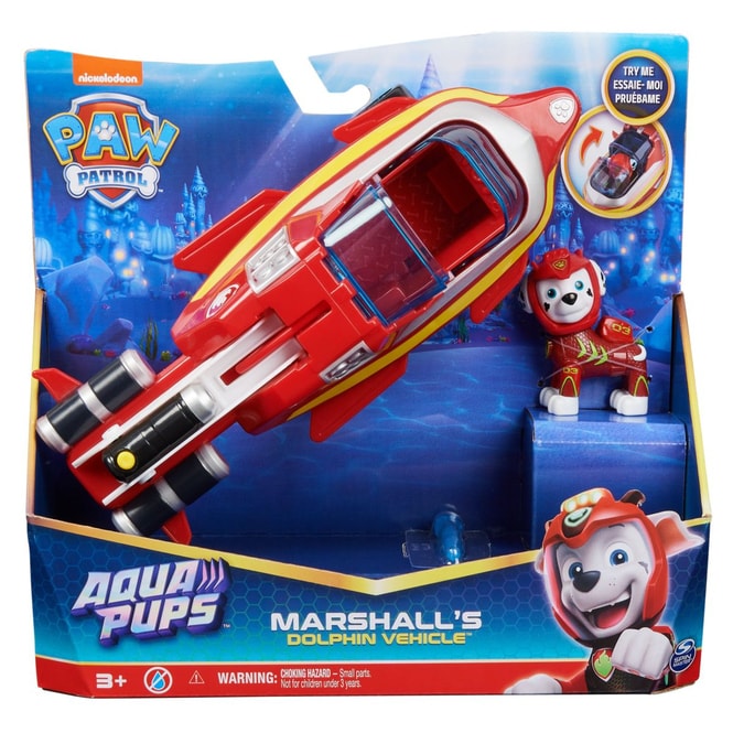 Paw Patrol - Aqua Pups - Basis Fahrzeug - 1 Stück