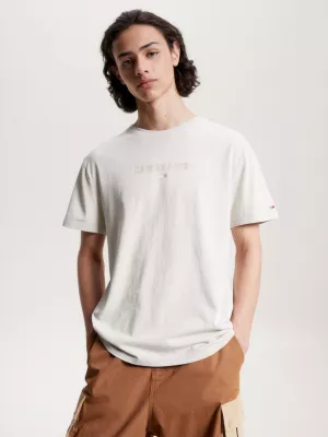 Camiseta clássica com logo tonal