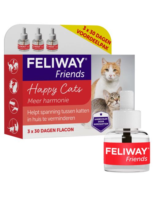 Feliway Friends Navulling - Anti stressmiddel