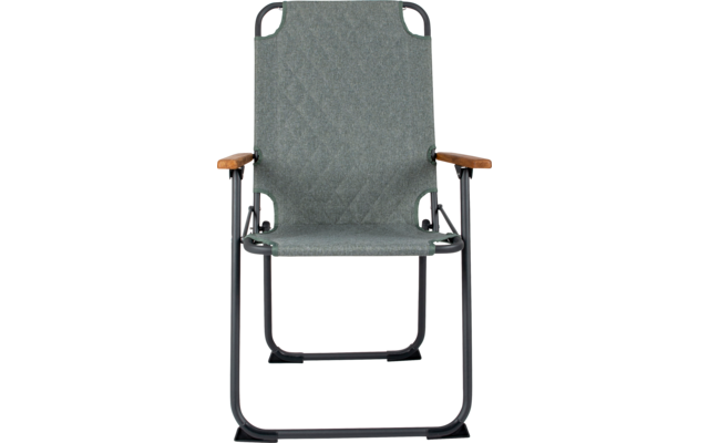 Bo-Camp Jefferson XL Industrial Klappstuhl mit Bambus-Armlehnen