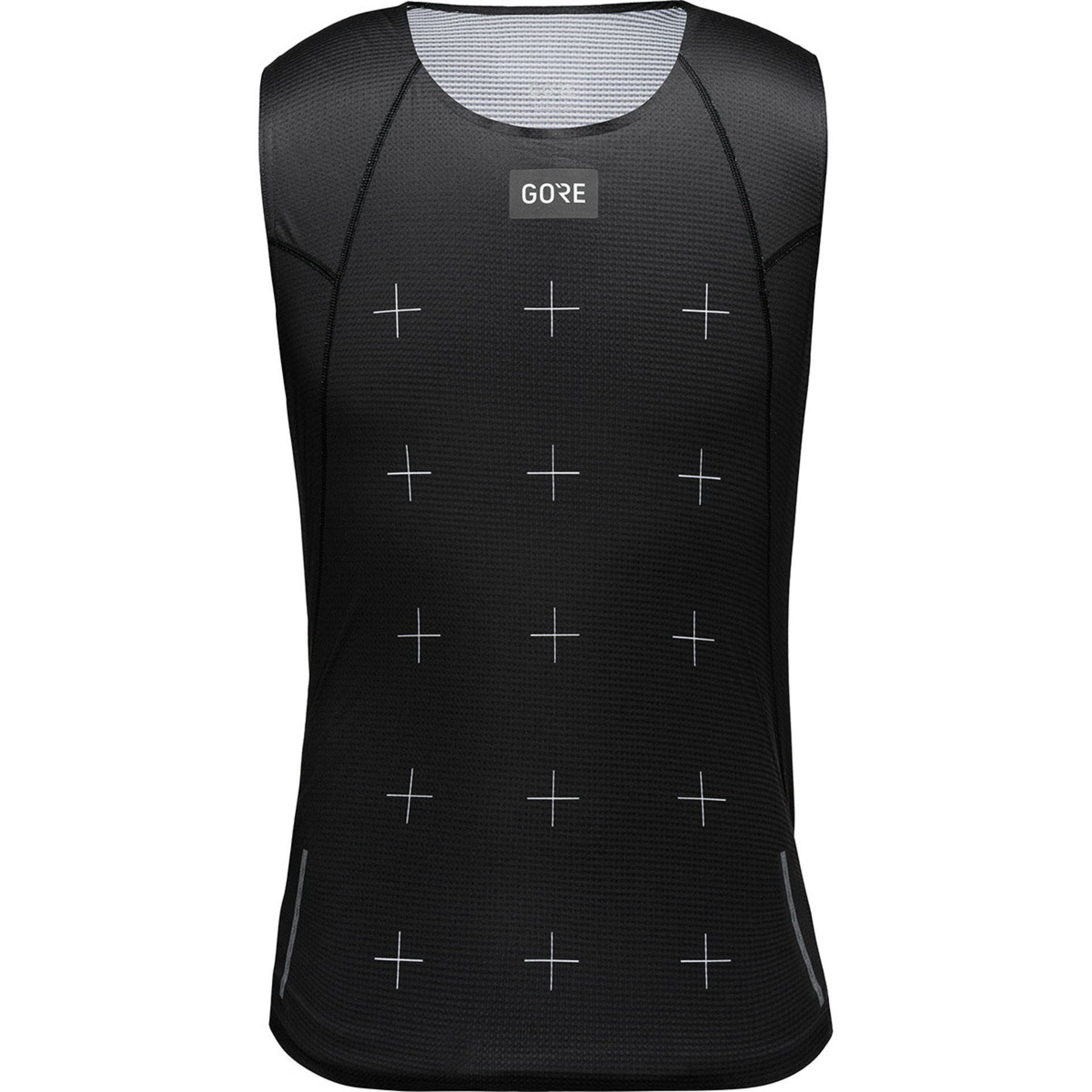 GORE Wear Contest Daily Hardloopshirt Zonder Mouwen Zwart Heren