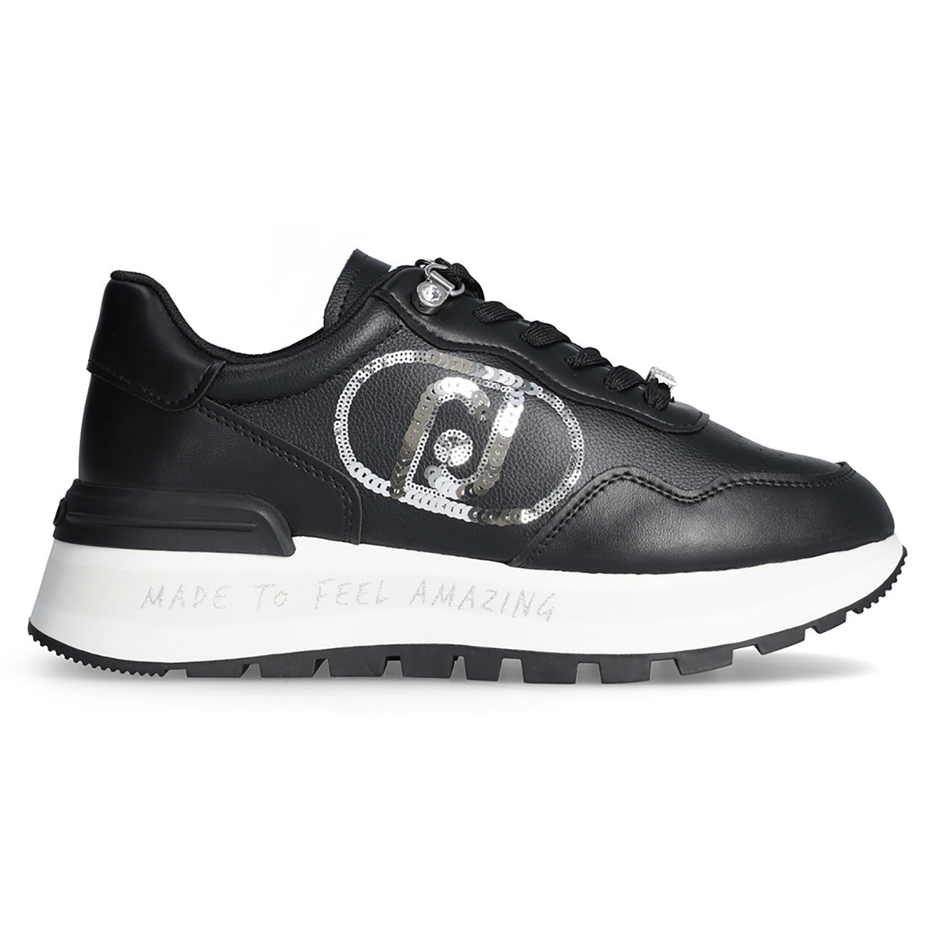 Liu-Jo Sneakers Julia noir/argenté