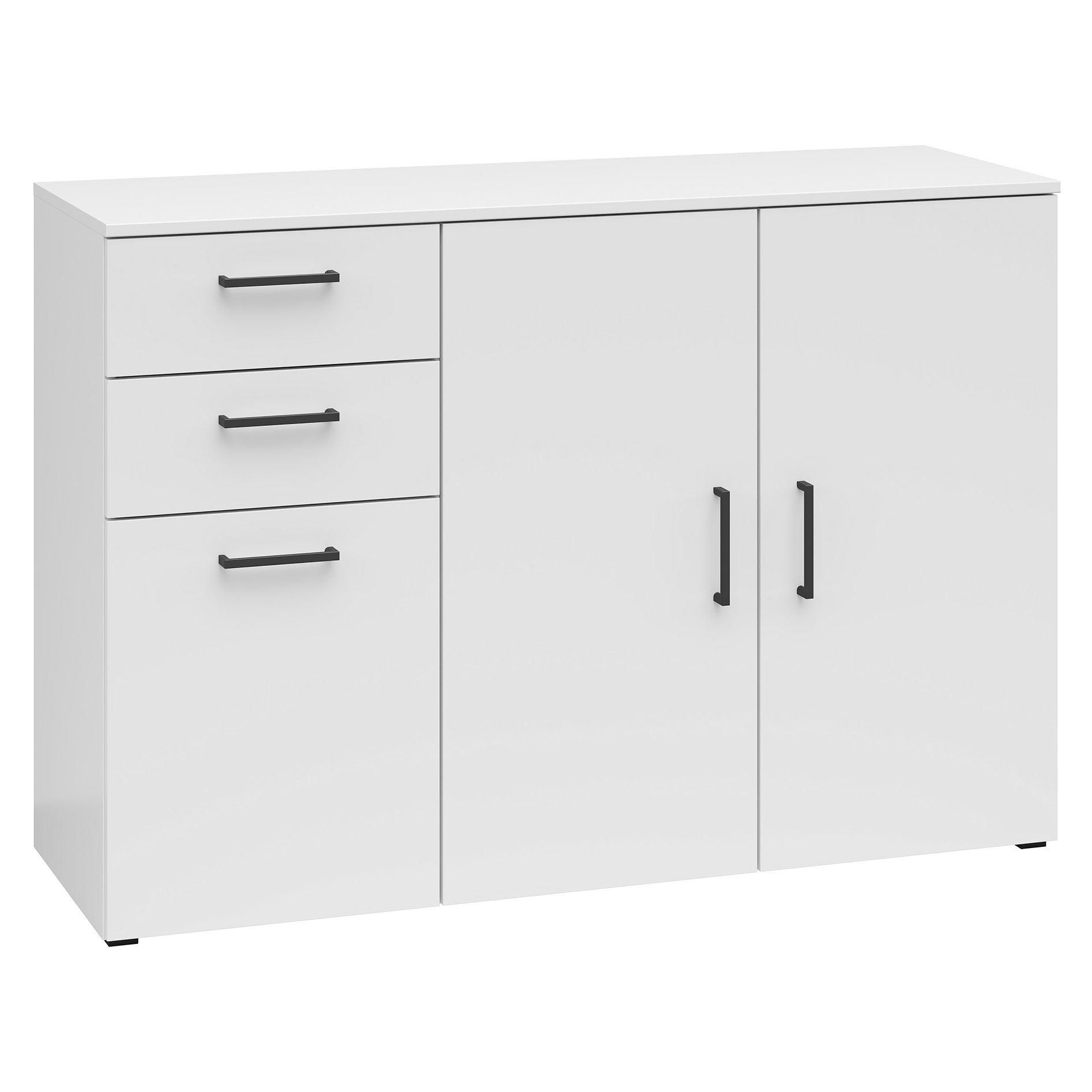 Sideboard - weiß - 120 cm breit