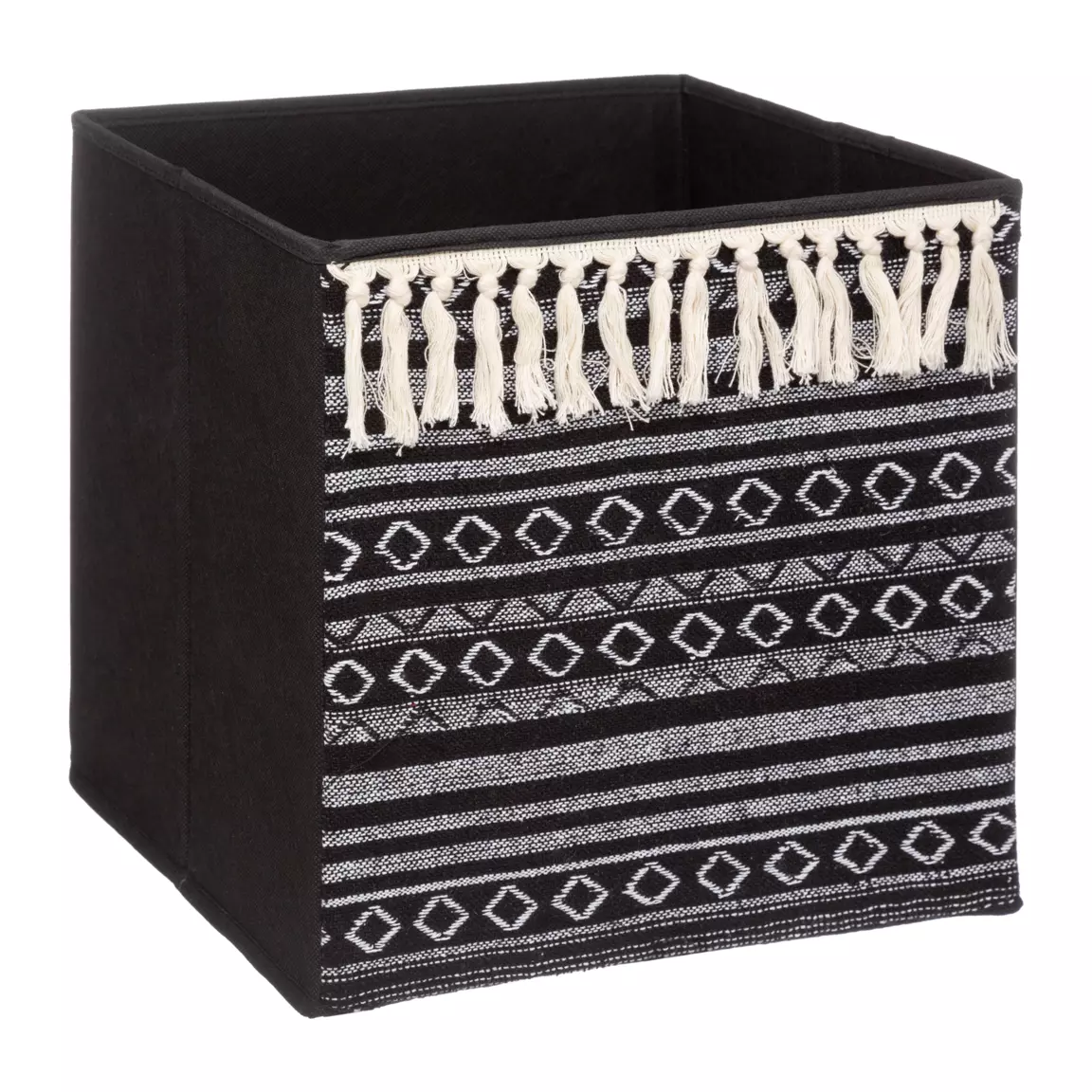 Panier de rangement Ethnique Noir