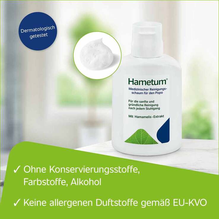 Hametum Reinigungsschaum, 100 ml