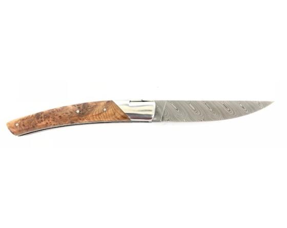 Le Thiers Pirou Damas Genévrier - 1 mitre Couteau de poche Le Thiers par Goyon Chazeau