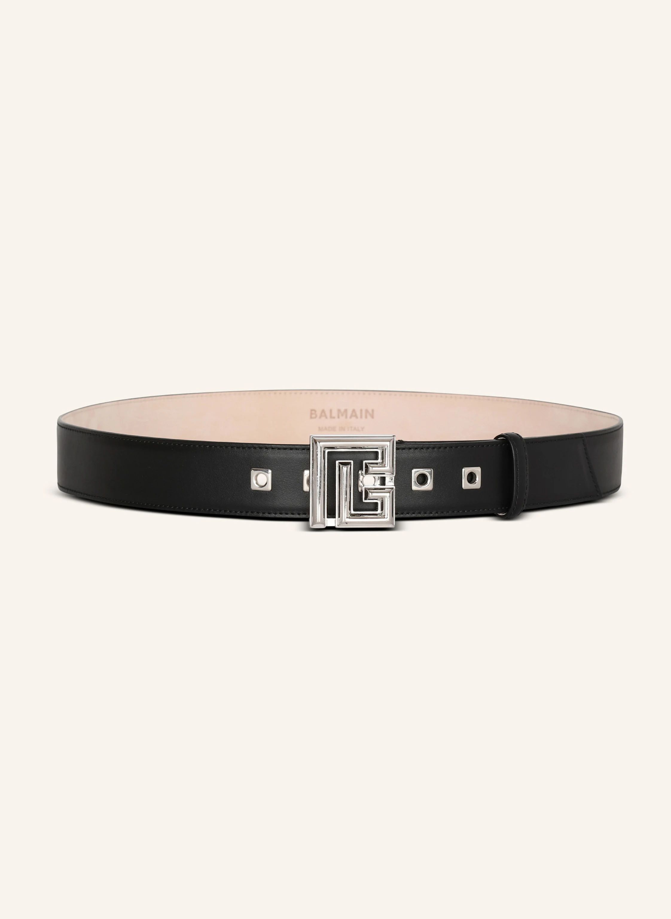 BALMAIN Gürtel P-Belt aus Leder