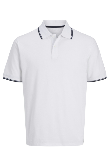 JJ Rebel witte heren polo