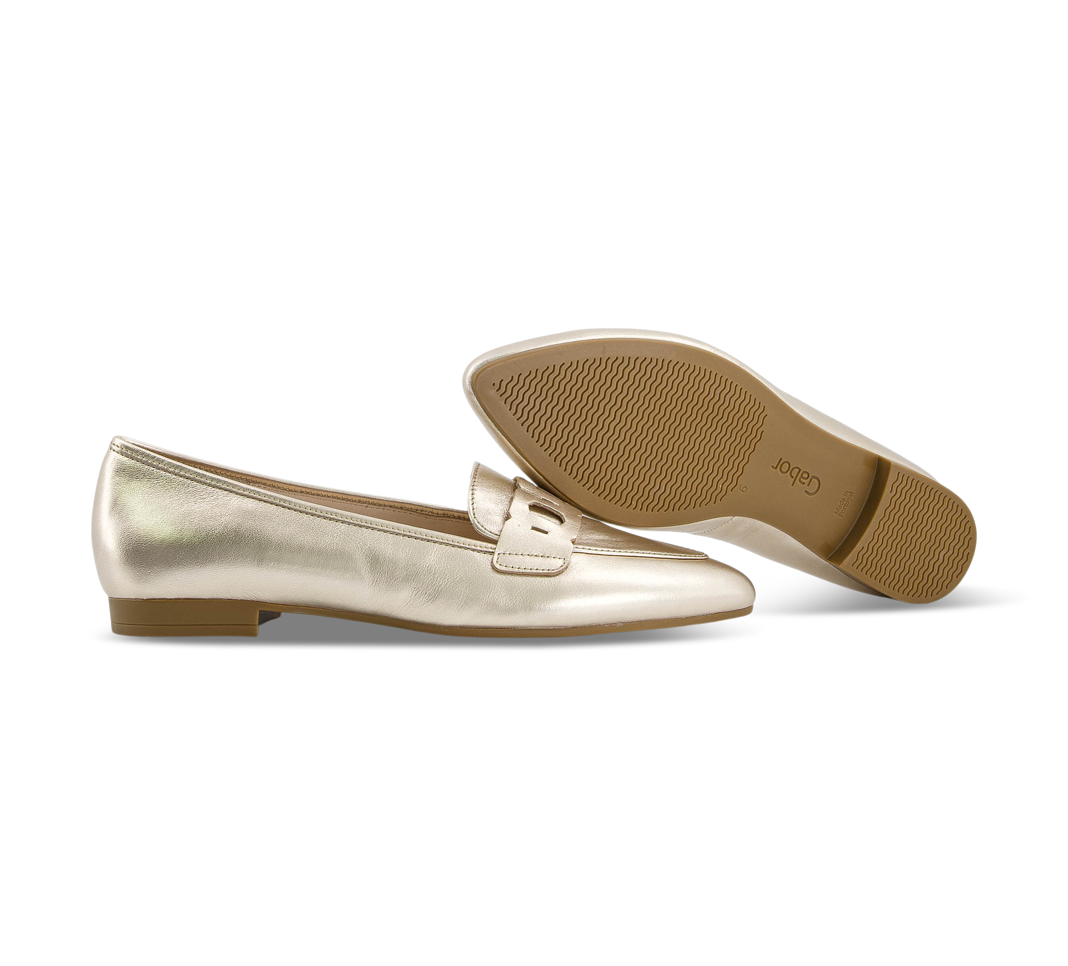 Gabor Loafers silber