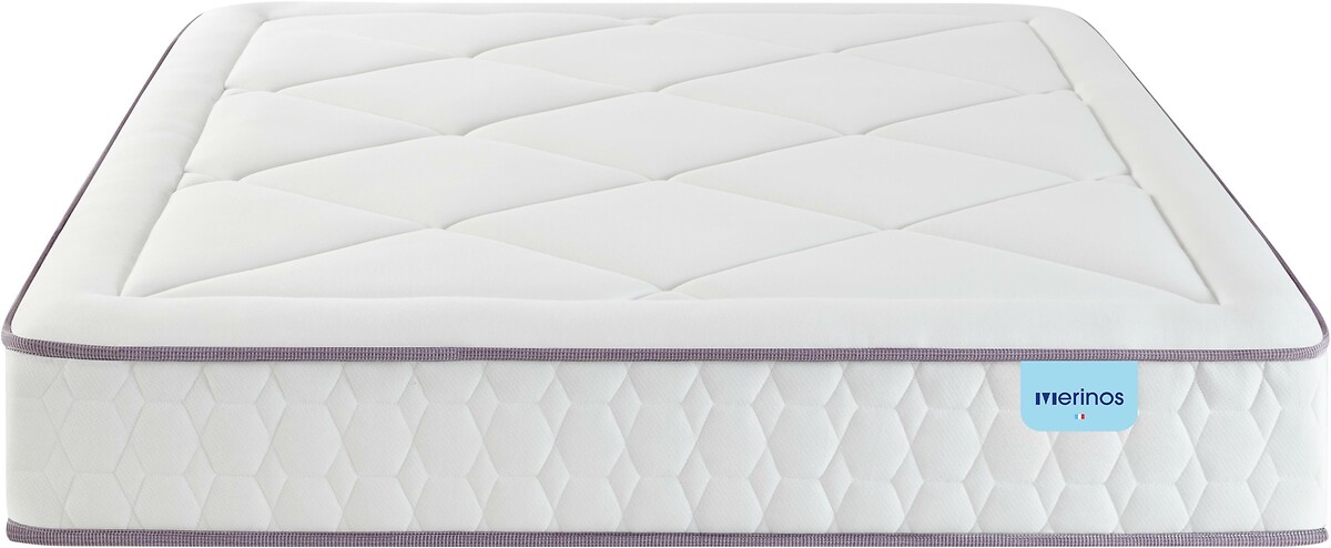 Colchão Merino's com 651 molas ensacadas, 3 zonas de conforto, tamanho casal.