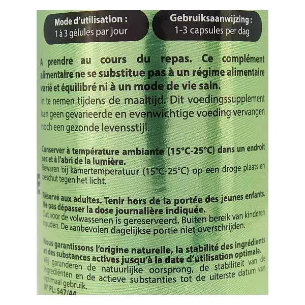 Vit'all+ Inhame Selvagem 500mg 60 cápsulas vegetais