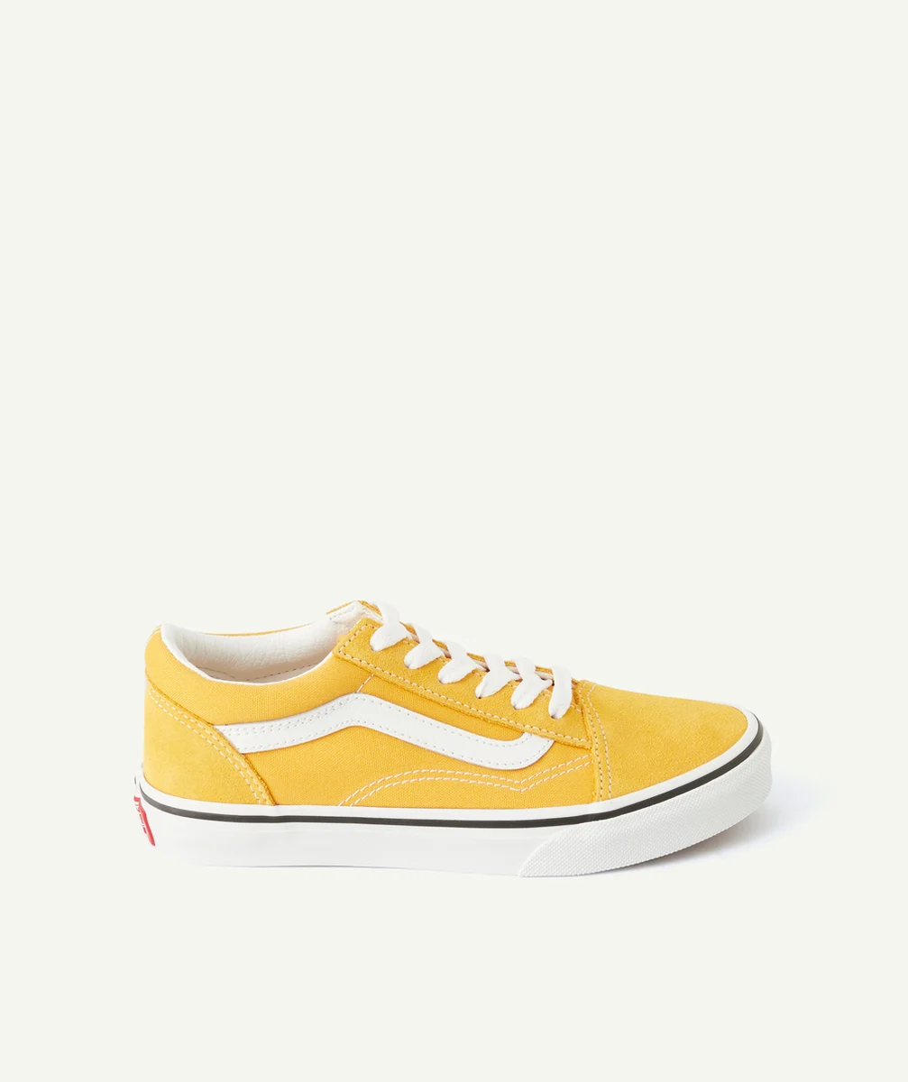 VANSbaskets basses enfant old skool jaunes