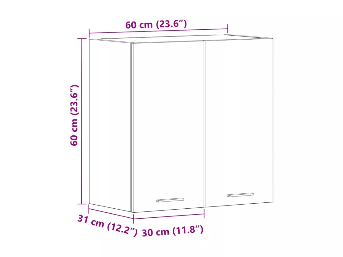 Armoire suspendue 