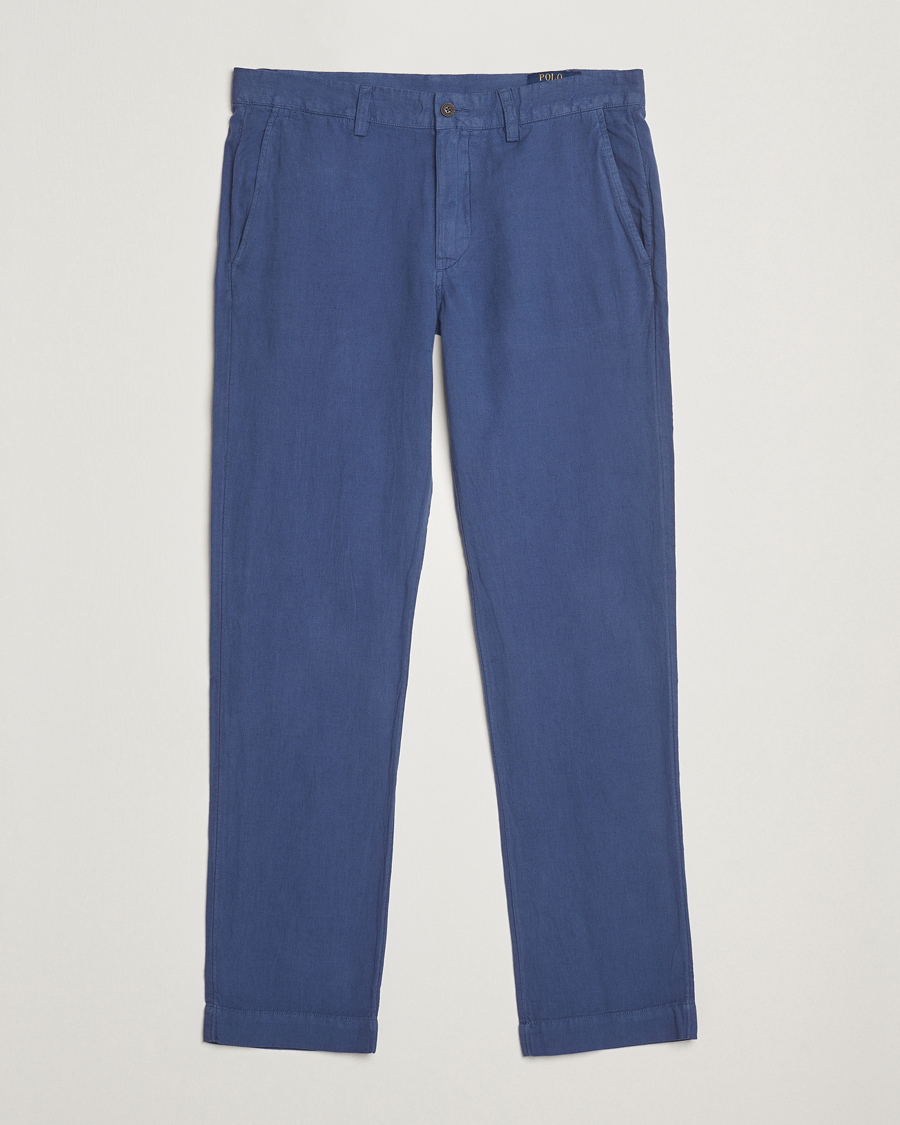 Polo Ralph Lauren Bedford Cotton/Linen Straight Fit Pants Old Royal