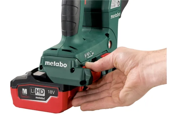Metabo KHA 36-18 LTX 32, Grøn, 6,8 cm, 1100 rpm, 3,1 J, 4500 bpm or slag i minuttet, 1,3 cm