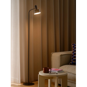 Nordlux vloerlamp Matis zwart 15W - E27