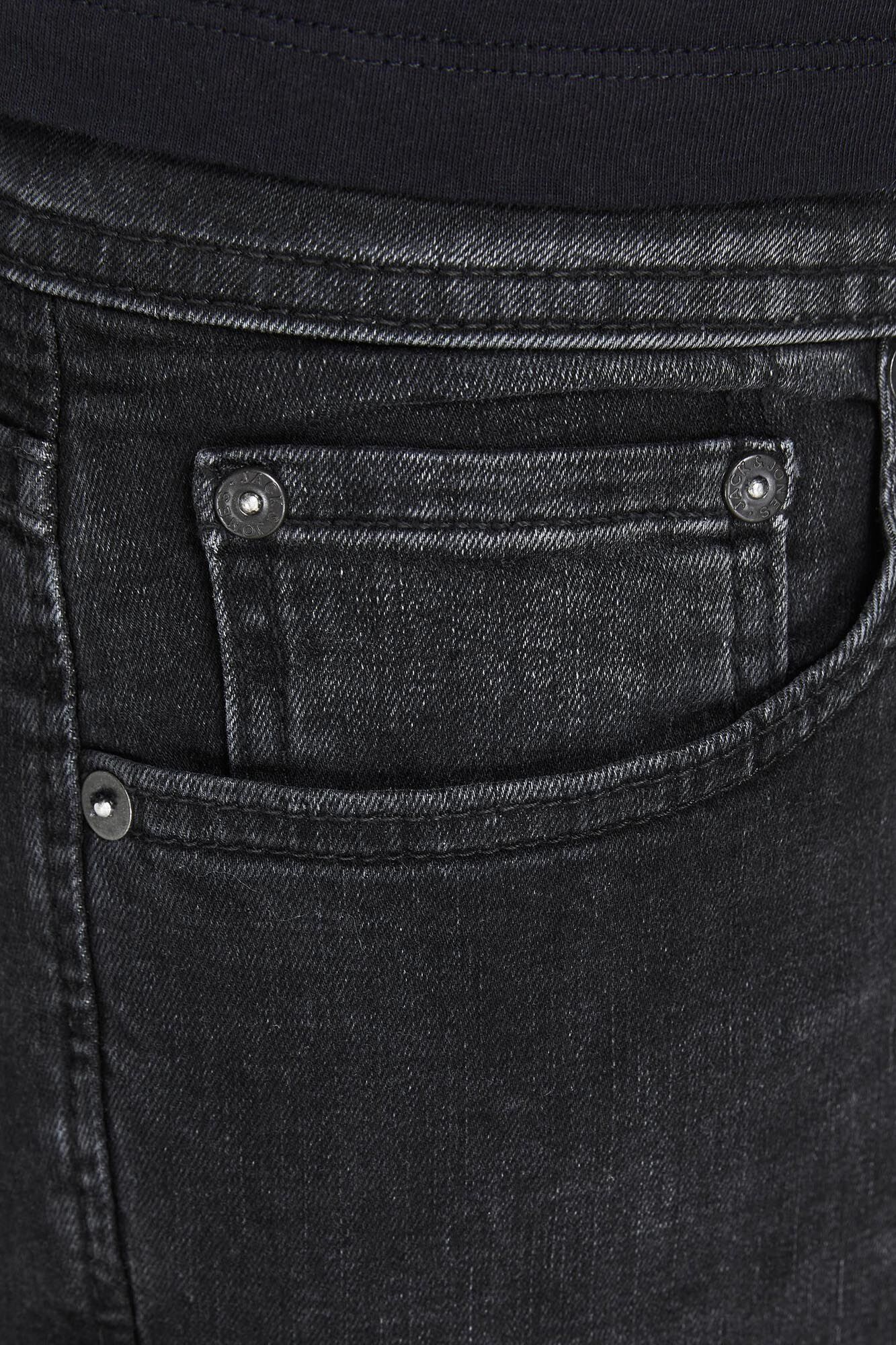 Calça jeans Clark preta de corte regular