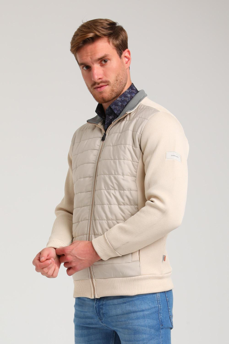 Gabbiano beige heren vest