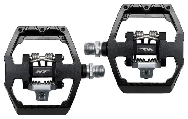 Paire de Pédales Automatiques HT GD1 Noir