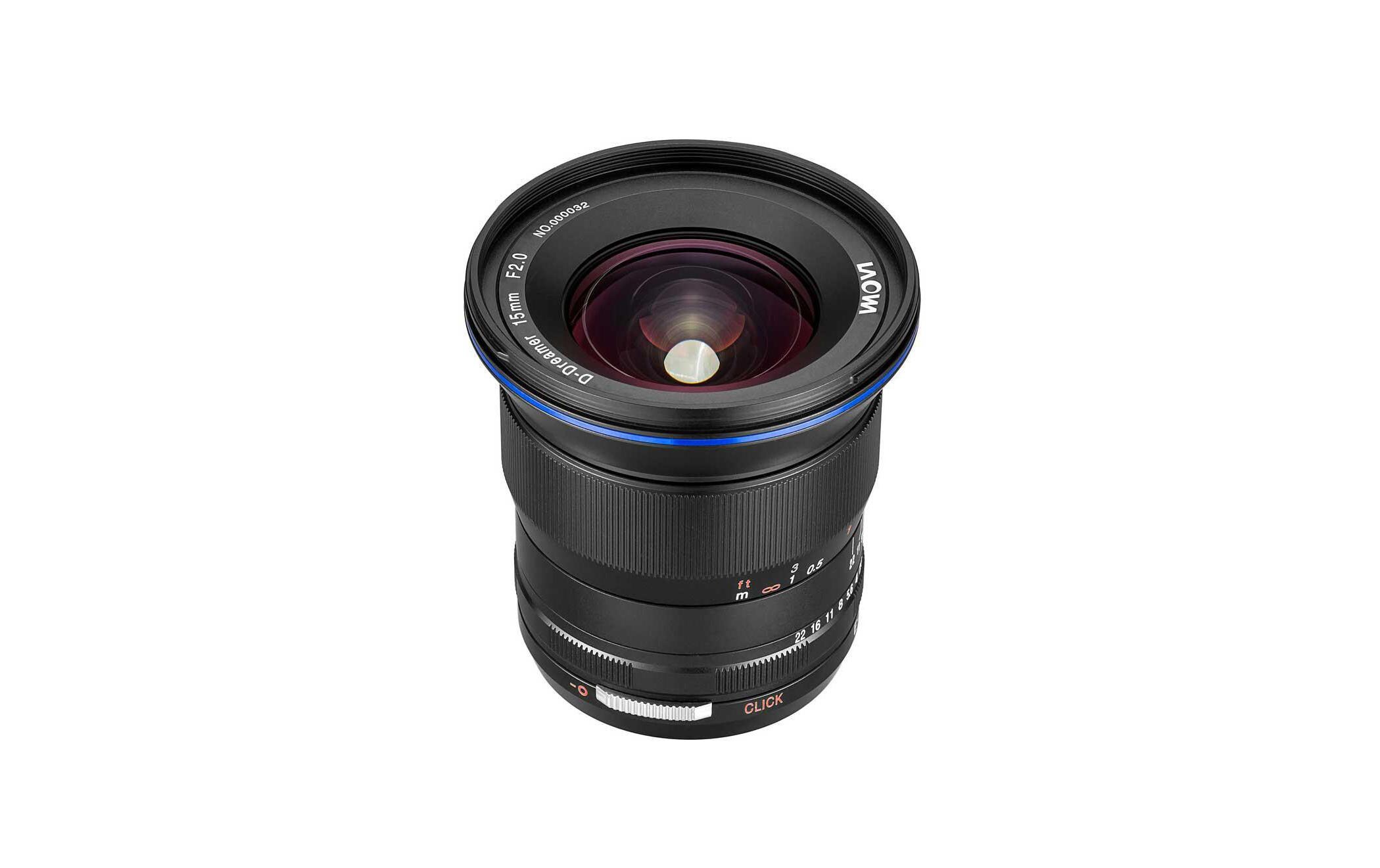Festbrennweite 15 mm F/2 Zero-D – Canon RF<br>Laowa 15 mm f/2 Zero-D Canon R