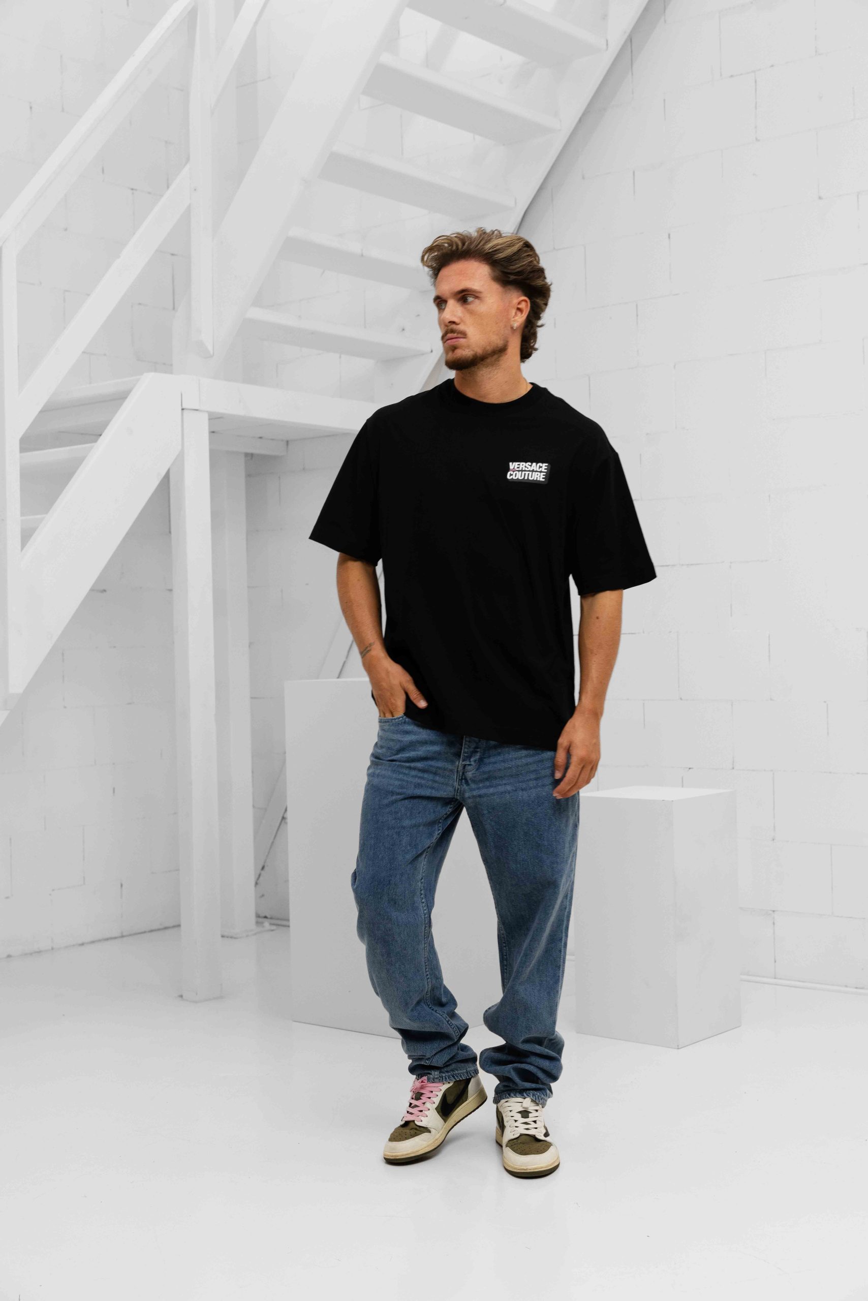 Pure Path The Eric Jeans W1552 Heren Donkerblauw