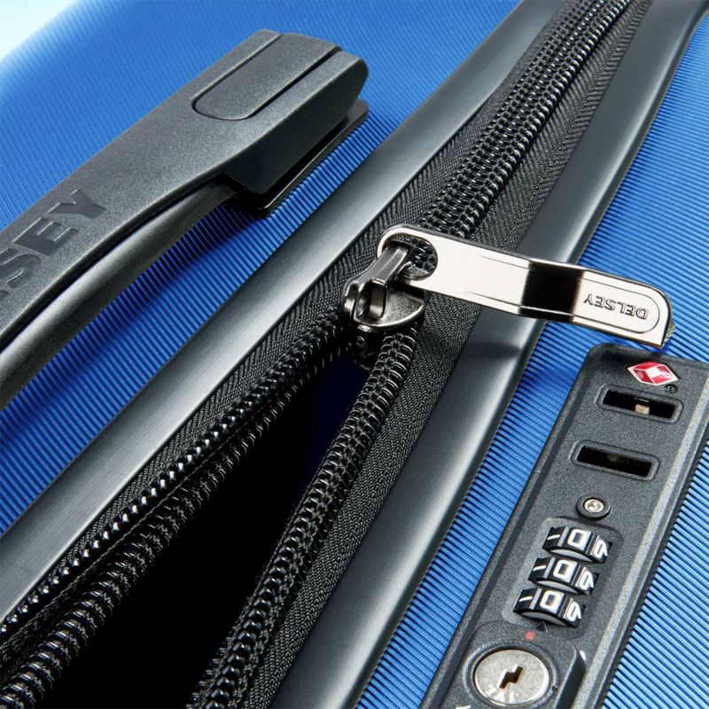 Valise cabine rigide Comete + 55 cm Bleu clair