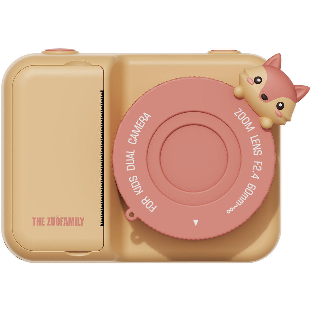 the zoofamily kindercamera met thermische printer zoo print - vos