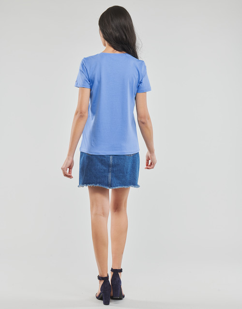Tommy Hilfiger - REGULAR HILFIGER C-NK TEE SS - Bleu