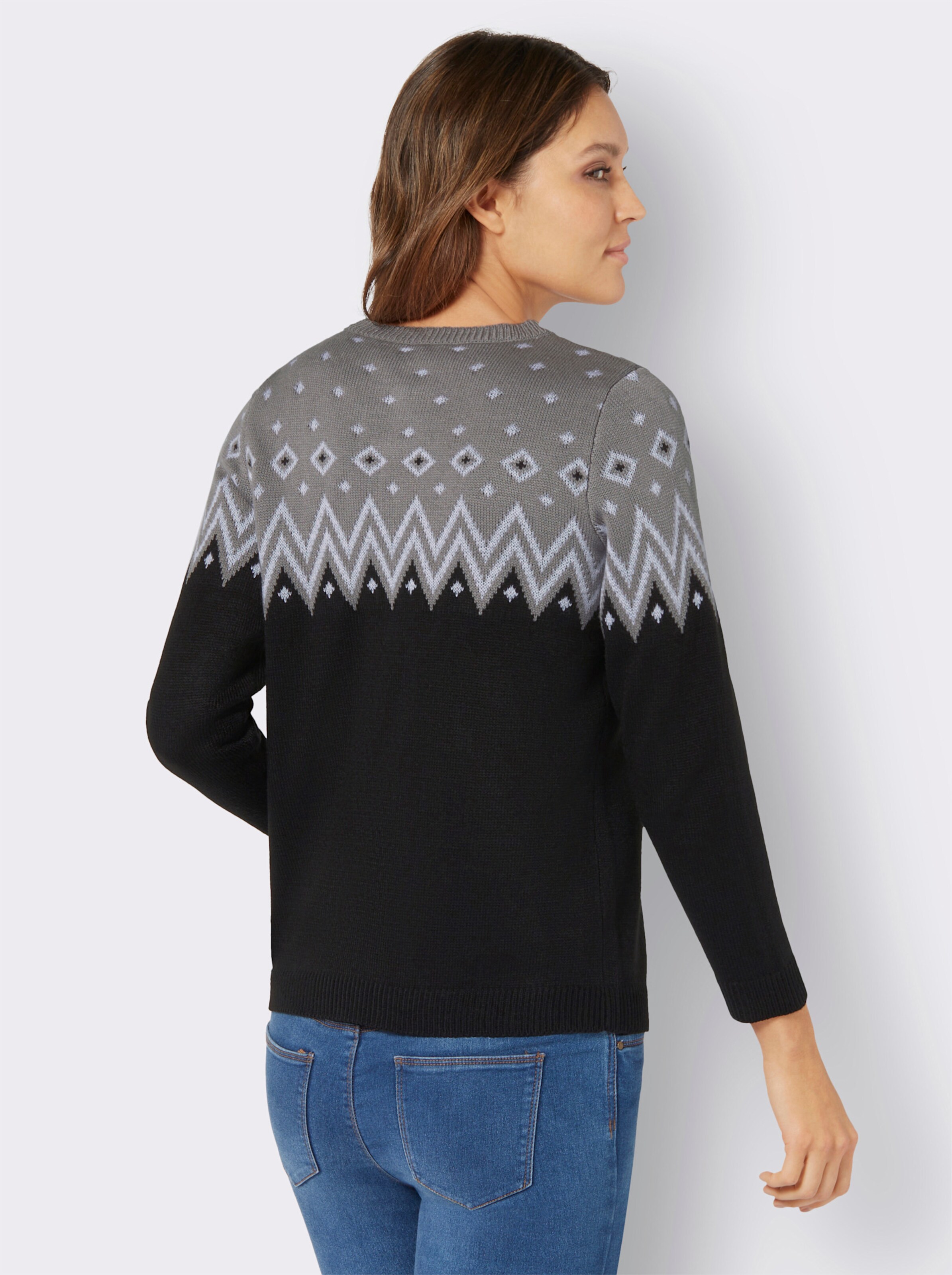 pflegeleichter Norwegerpullover