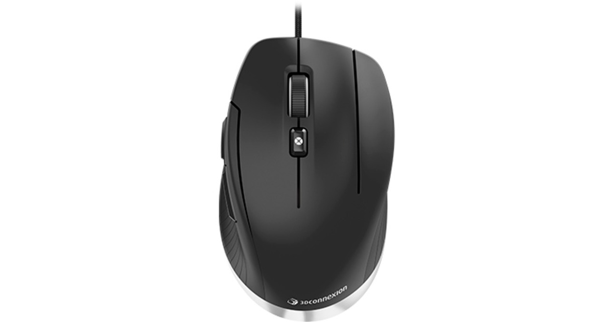 3DConnexionCadMouse Compact  (Zwart/zilver, 7200 DPI)