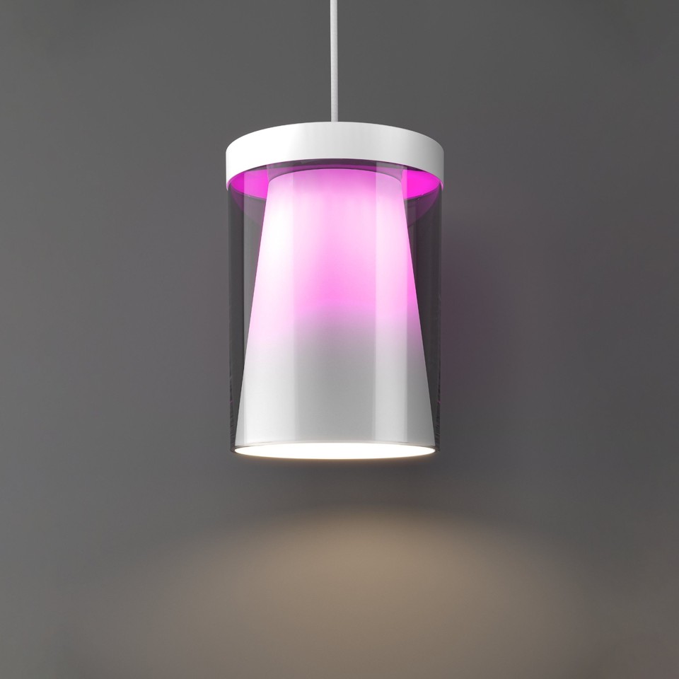 EGLO - Chiusello-Z Lang Bordpendel - Hvid L83 - RGB + TW - Zigbee, Bluetooth