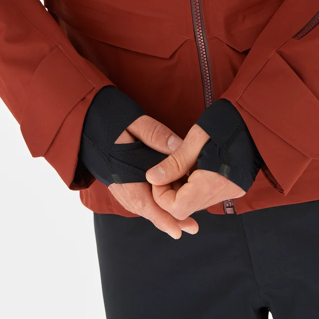 QST 3L  Shelljacke Herren MADDERBROWN