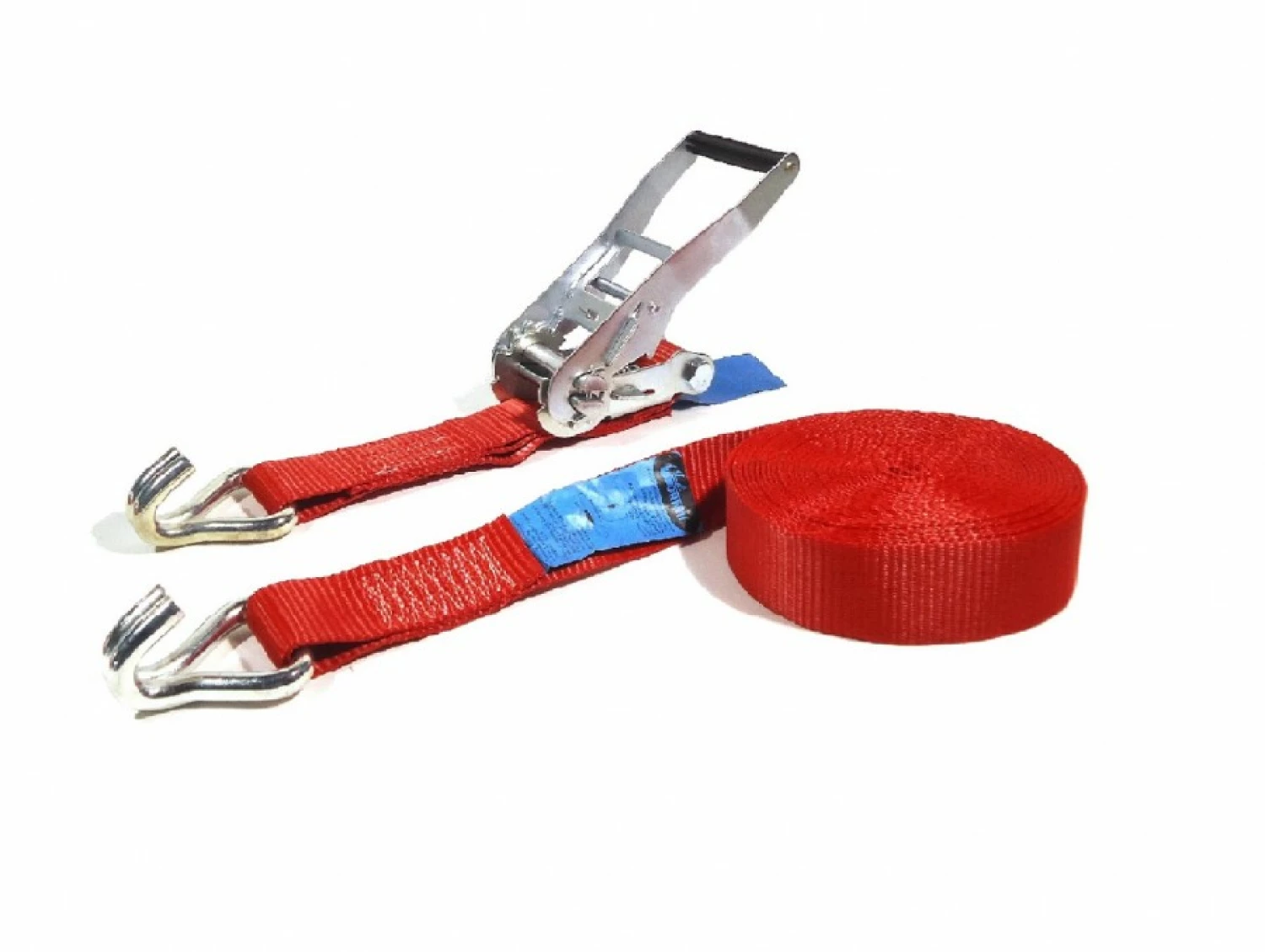 Little Jumbo 1850508500 Spanband met ratel en J-haak - 9m x 50mm