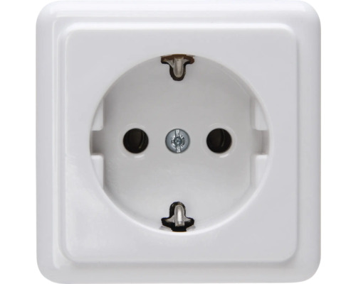 ROTH LANGE 101802158 Enkelvoudige opbouwdoos, standaard, arctisch wit