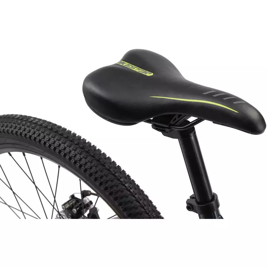 Bikestar Kinderrad 24 Zoll Alu MTB schwarz, grün