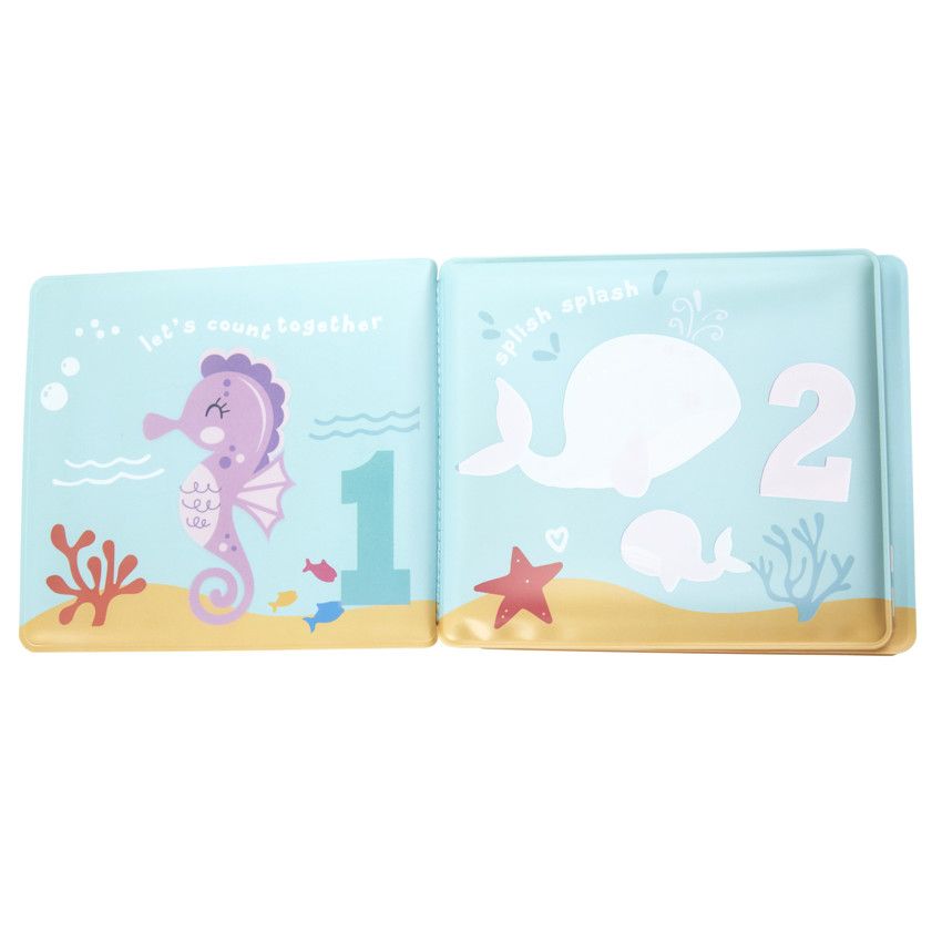 Livre de bain animaux Aloha 2.0 - Ecru