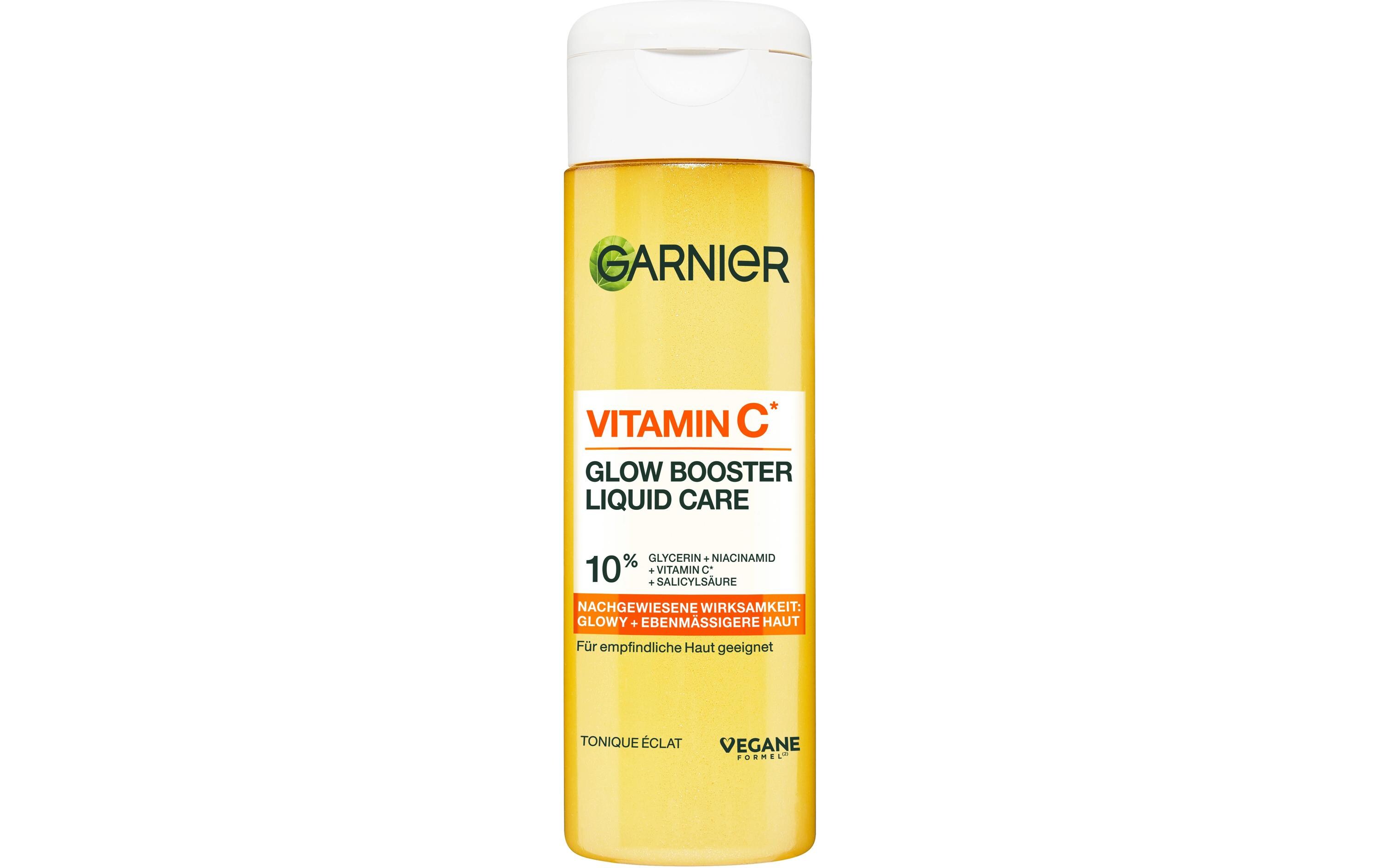 Gesichtslotion Vitamin C Glow Booster Liquid Care 120 mlGlow Booster sorgt für eine ebenmässige und geglättete Haut