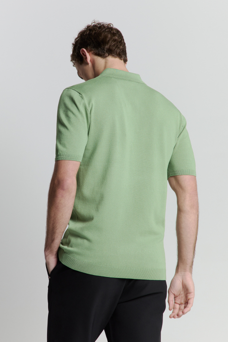 NO-EXCESS groene heren polo