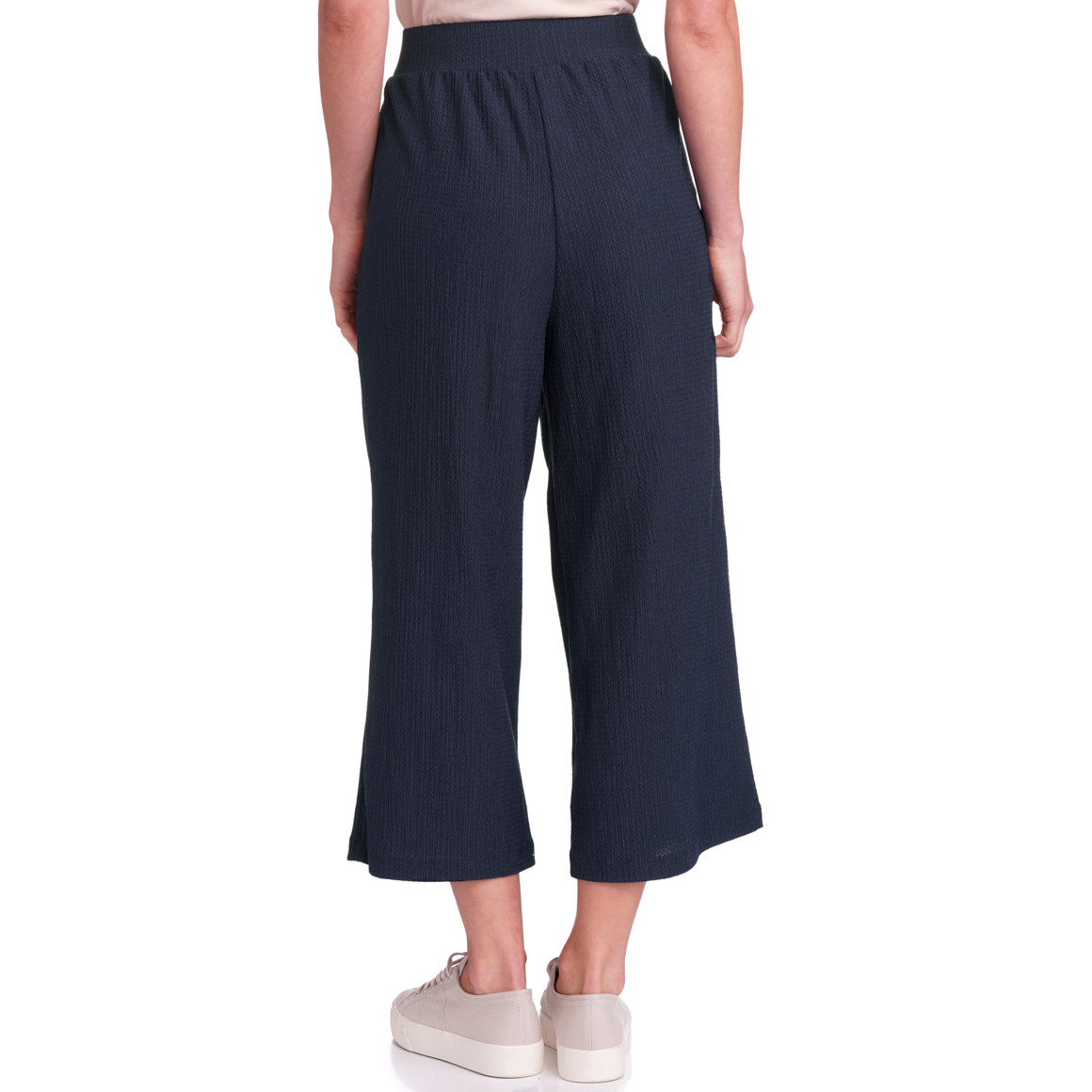 Gina Benotti Damen Culotte mit strukturiertem Material dunkelblau