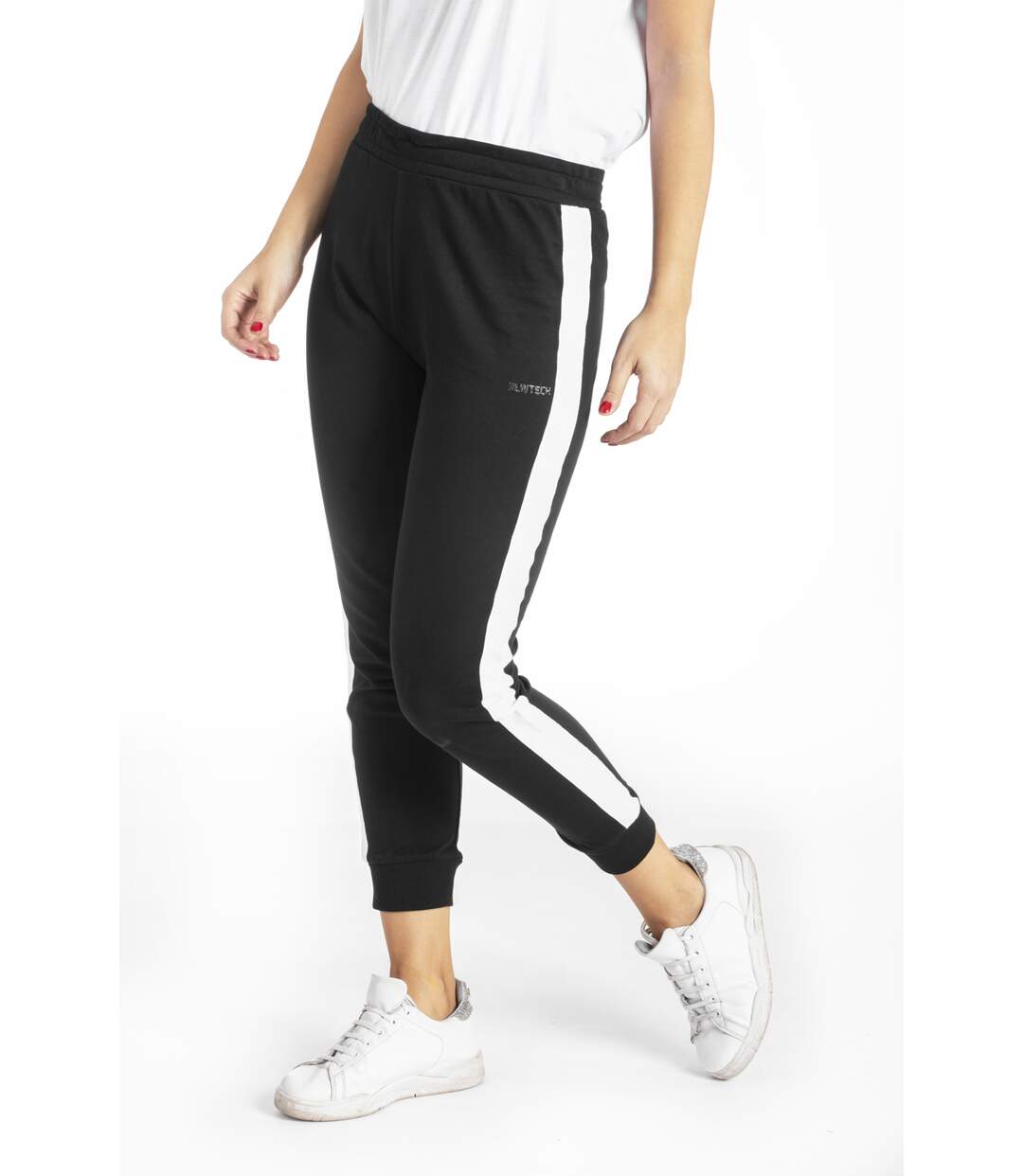 Pantalon en molleton slim fit RLW Tech OXANA NOIR