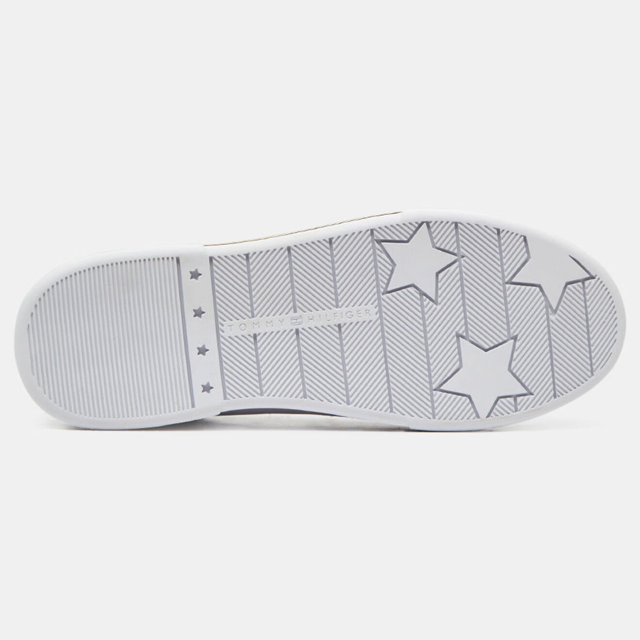 Tommy Hilfiger Baskets en Cuir Elevated blanches