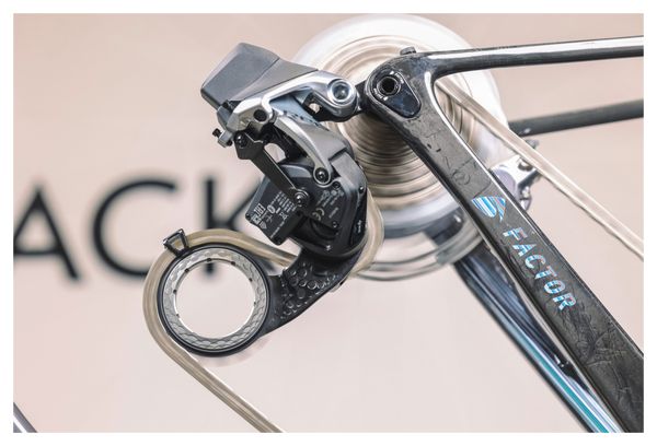 Chape de Dérailleur Hollowcage AbsoluteBlack pour Sram AXS eTap 12 V Gris