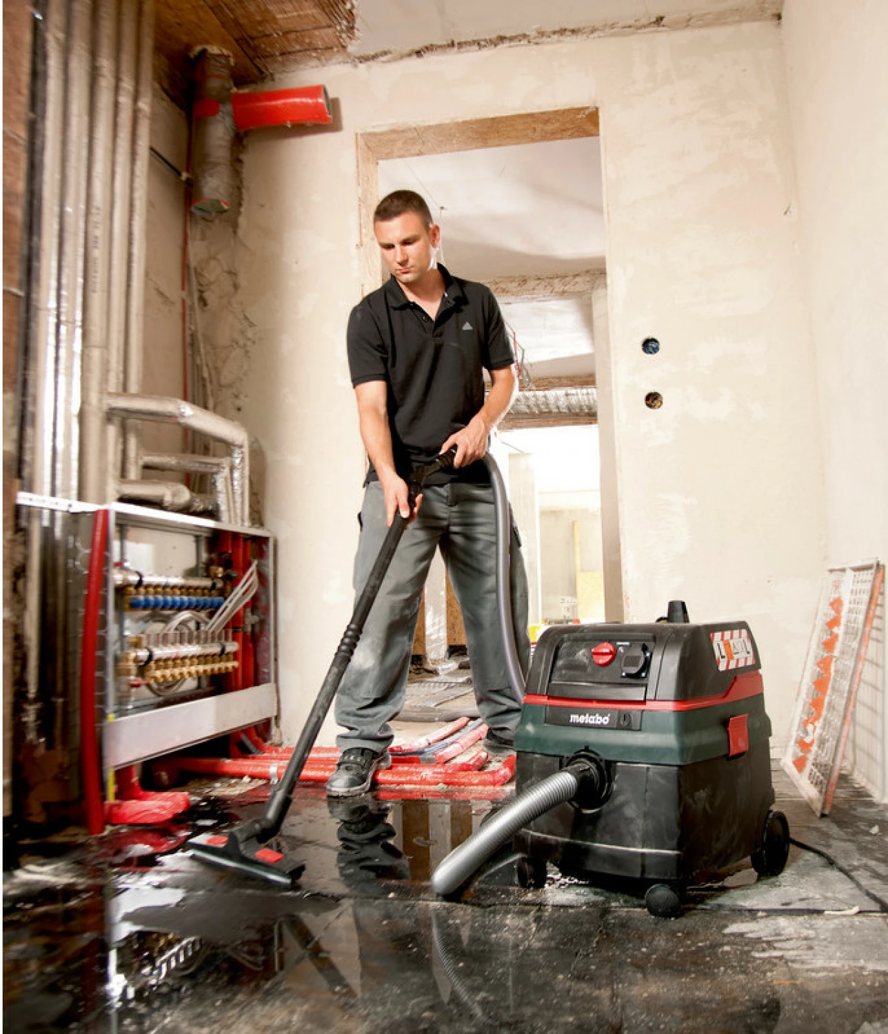 Metabo ASR 25 L SC Bouwstofzuiger - 1400W - L-klasse - 25L