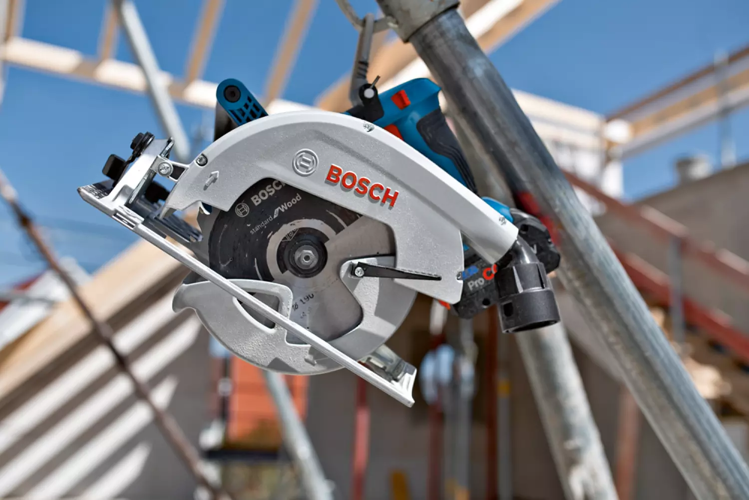 Bosch GKS 18V-70 L 18V Li-ion accu BiTurbo cirkelzaag set (2x 5.5Ah)- 190 mm - koolborstelloos - 06016B9002