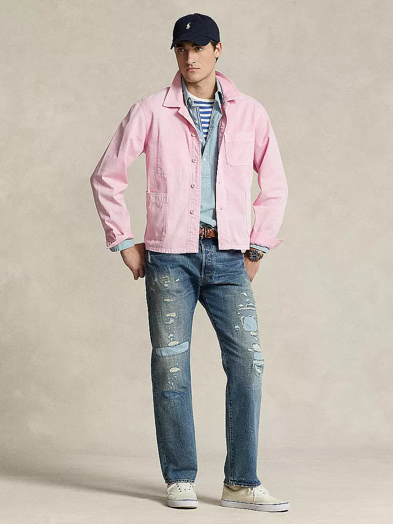POLO RALPH LAUREN Jeansjacke rosa