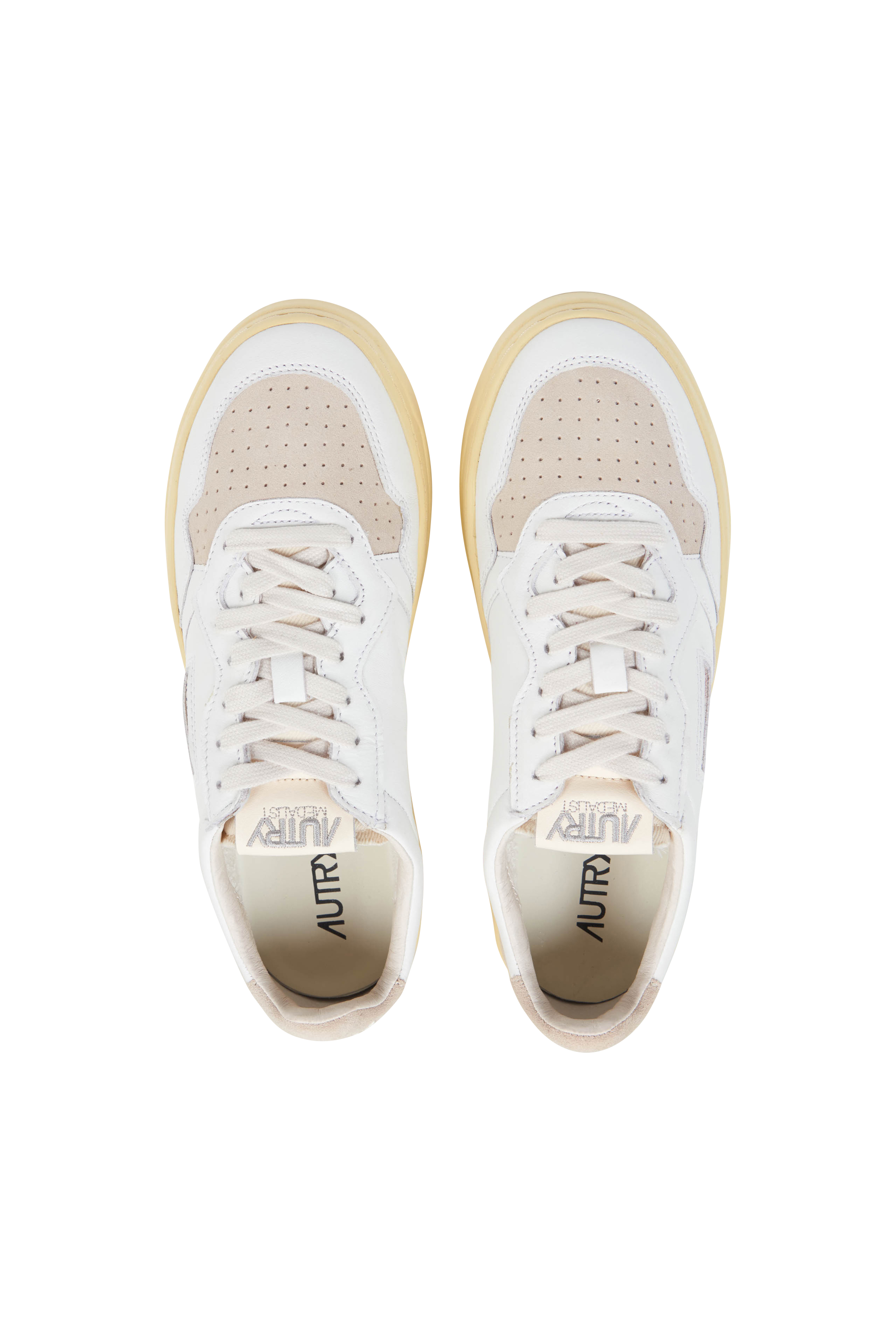 AUTRY Baskets MEDALIST LOW Blanc