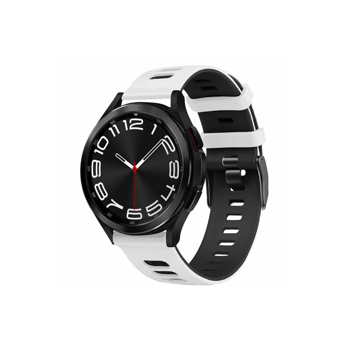 Twin klokkerem Samsung Galaxy Watch 6 Classic (43mm) - Hvit/svart